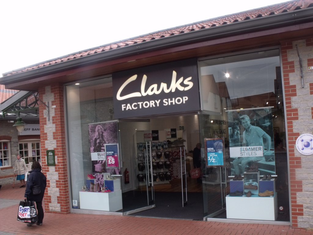 clarks factory store clearance
